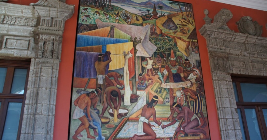 موزه نقاشی های دیگو ریورا مکزیکو سیتی