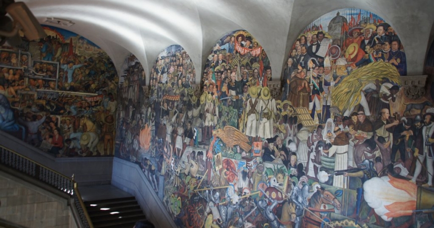 موزه نقاشی های دیگو ریورا مکزیکو سیتی