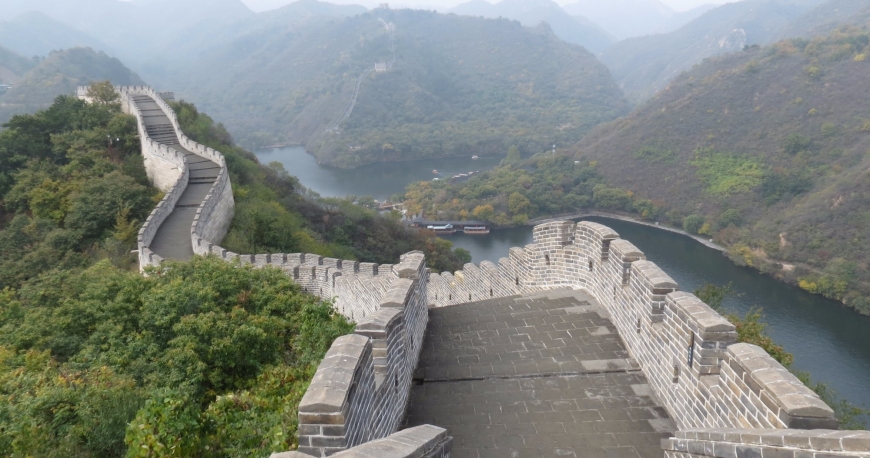 دیوار بزرگ چین (روستای هوانگ چنگ) پکن