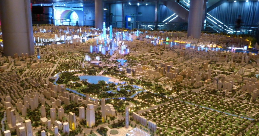 نمایشگاه برنامه ریزی شهری شانگهای