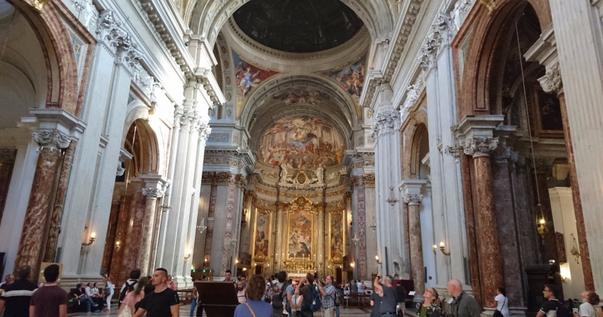 کلیسای چیستا دی سنت ایگنازیو رم