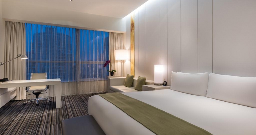اتاق هتل گرند مرکیور شانگهای سنچری پارک شانگهای
