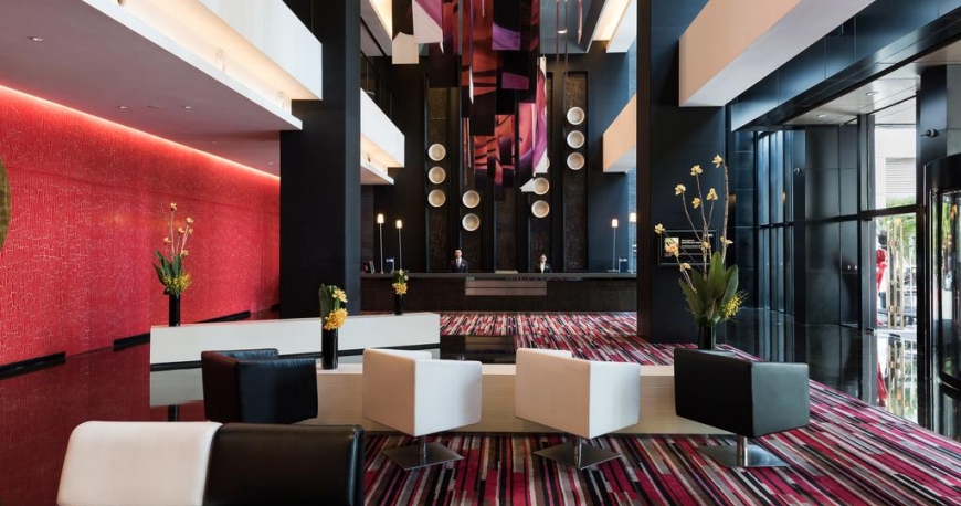 لابی هتل گرند مرکیور شانگهای سنچری پارک شانگهای
