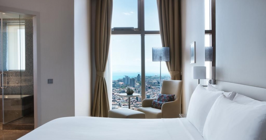 اتاق هتل استانبول ماریوت شیشلی