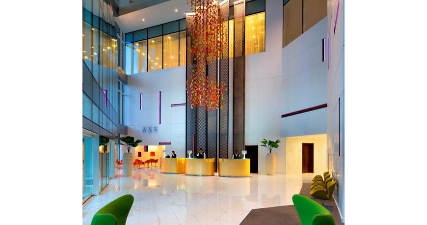 لابی هتل ام دوان تاون بای میلینیوم دبی