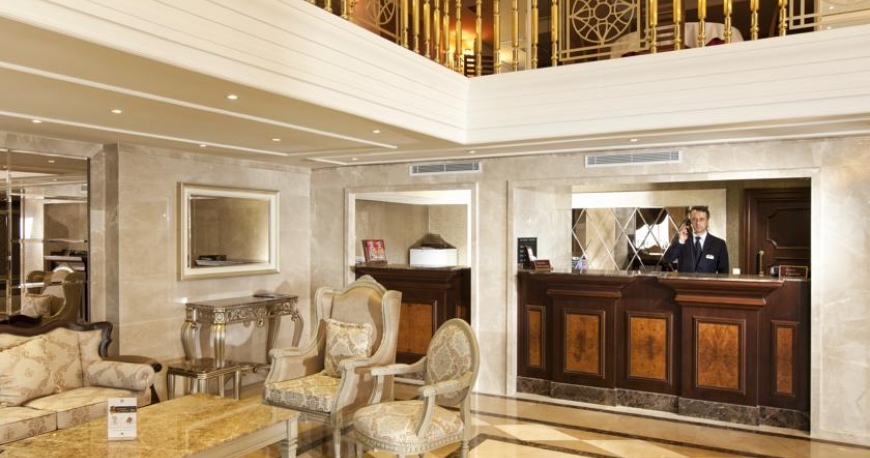 لابی هتل گرند خلیج استانبول