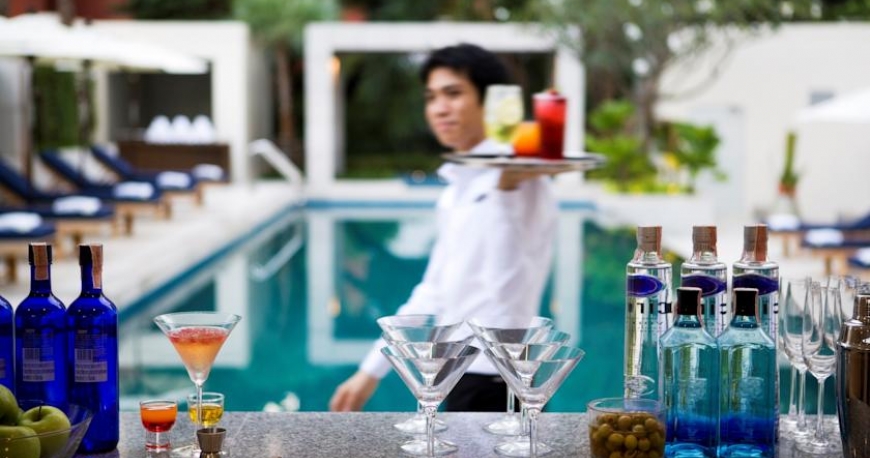 رستوران هتل ماریوت کورت یارد بانکوک تایلند