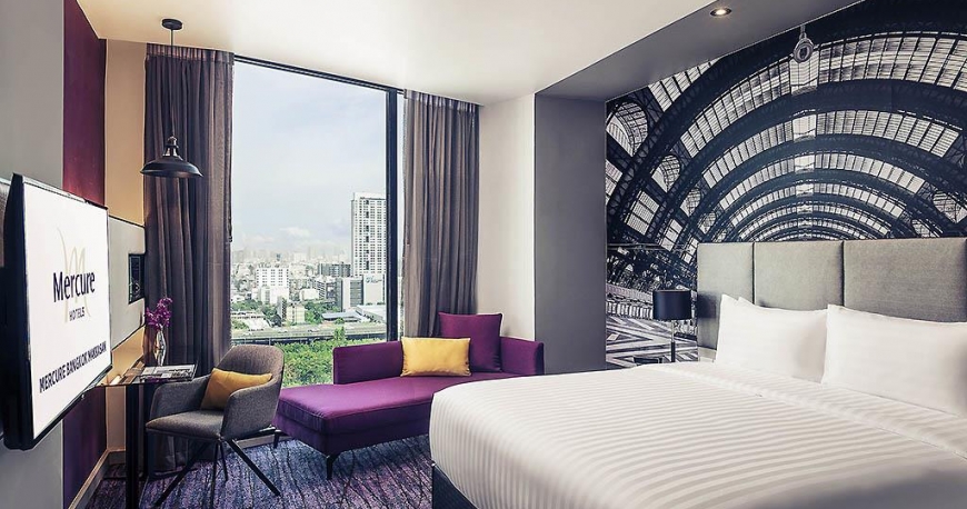 اتاق هتل مرکور بانکوک ماکاسان