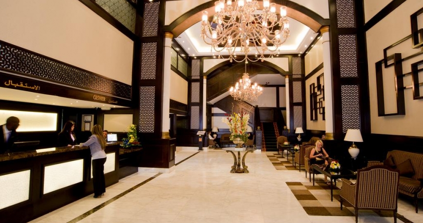 لابی هتل کارلتون تاور دبی