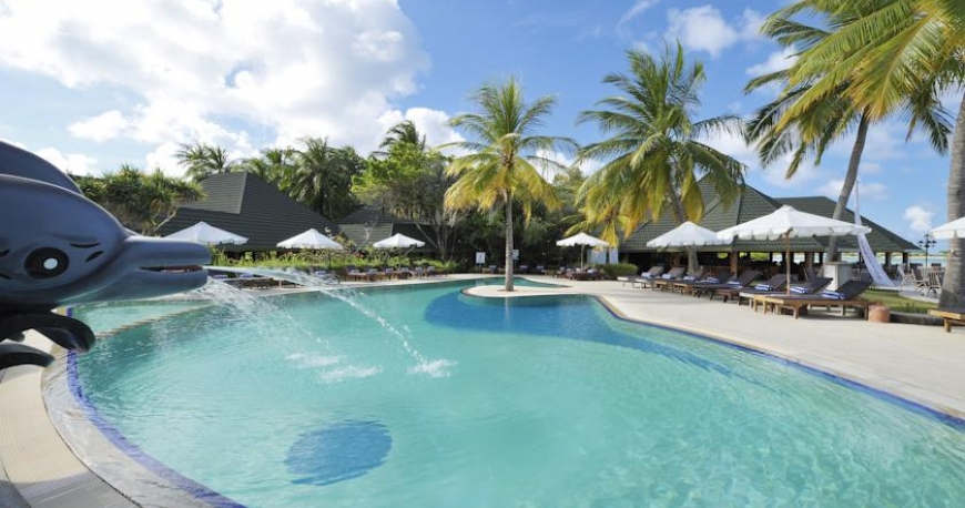 استخر هتل پارادایز آیلند مالدیو