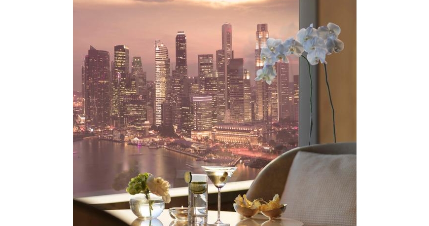 اتاق هتل ریتز کارلتون سنگاپور