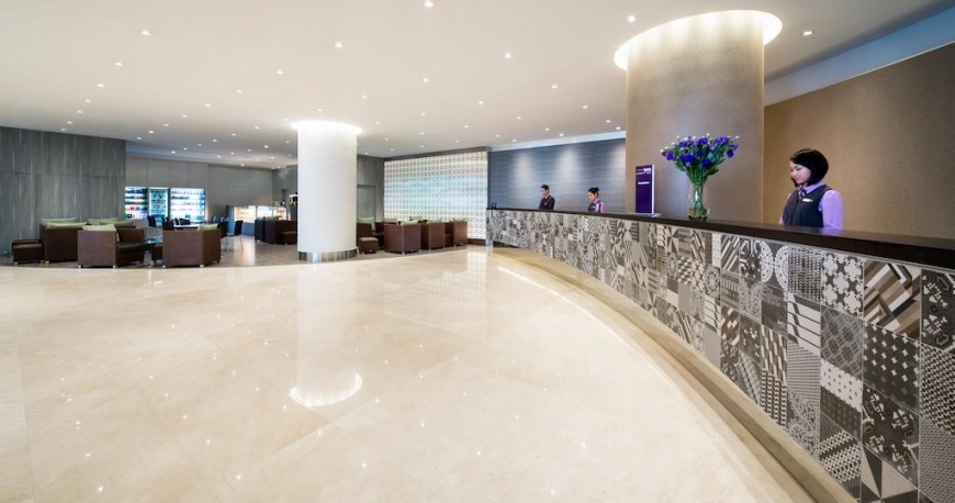 لابی هتل گرند مرکور روکسی سنگاپور