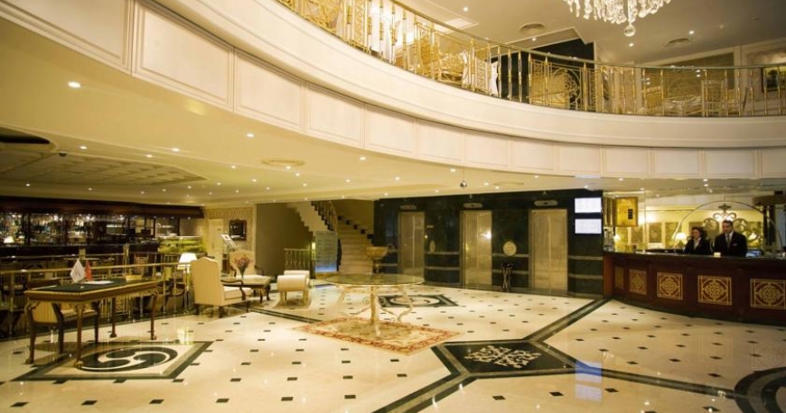 لابی هتل الیت ورلد پرستیژ استانبول