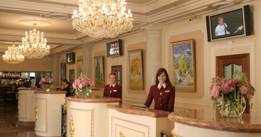 لابی هتل کورستون مسکو
