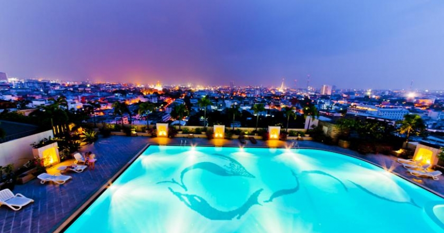 استخر هتل پرنس پالاس بانکوک تایلند