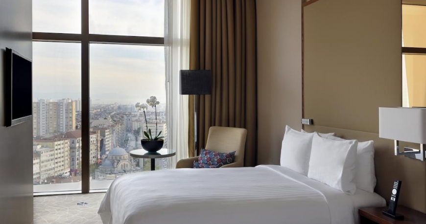 اتاق هتل استانبول ماریوت شیشلی