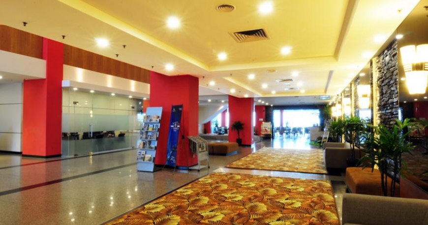 لابی هتل سنترال سی ویو پنانگ مالزی