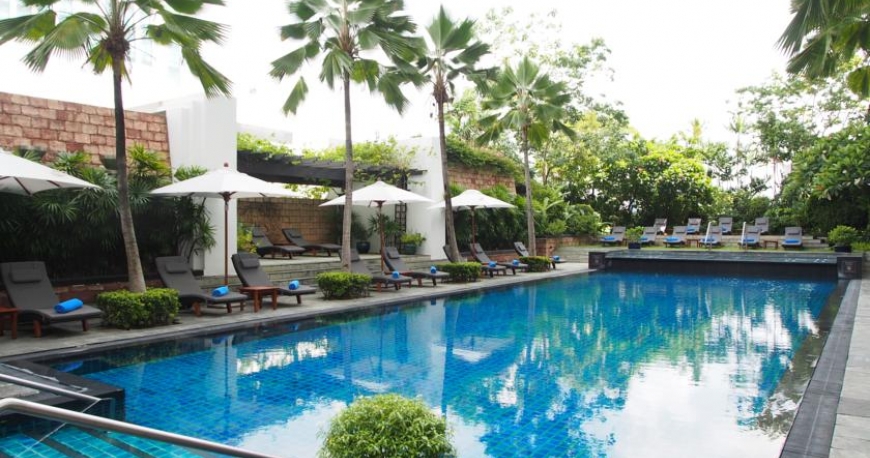 استخر هتل جی دبلیو ماریوت بانکوک تایلند 