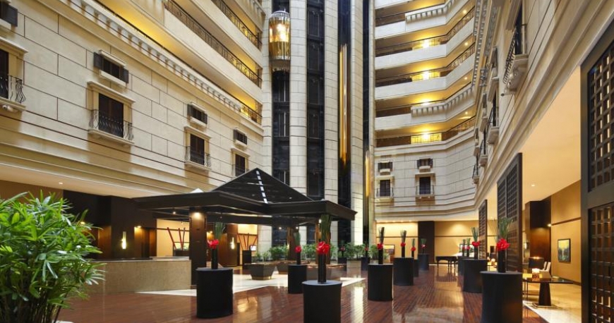لابی هتل اینترکنتیننتال شانگهای