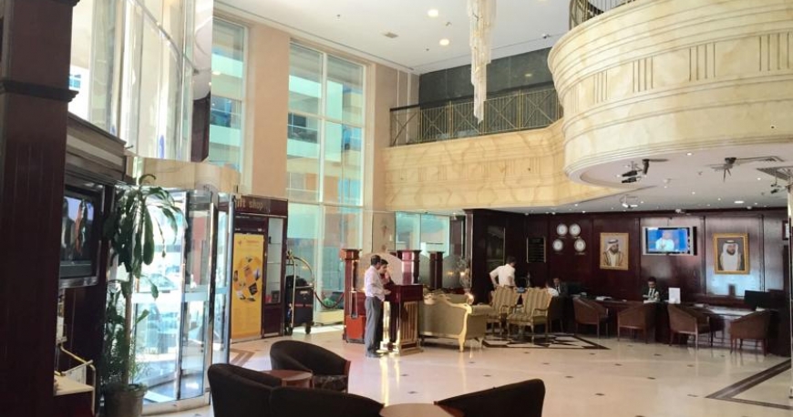 لابی هتل دلمون دبی