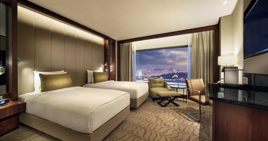 اتاق هتل کنراد استانبول