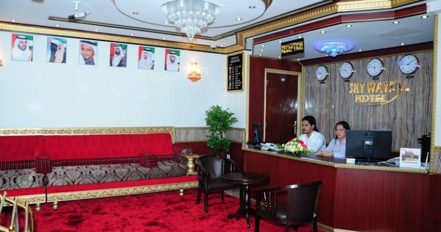 لابی هتل اسکای ویز دبی