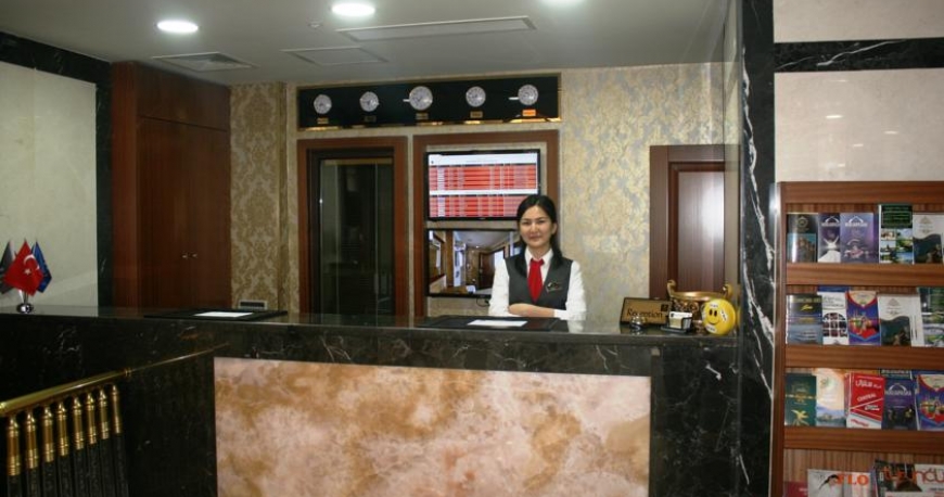 لابی هتل ریل استار استانبول ترکیه