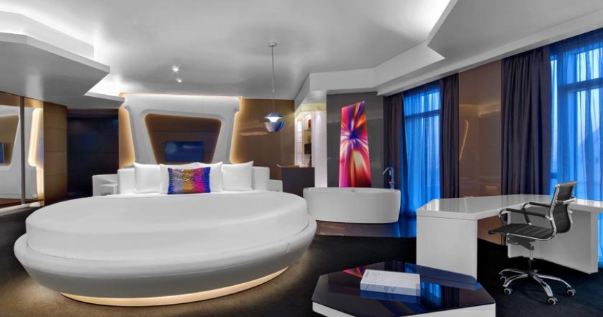 اتاق هتل دبلیو ال هابتور سیتی دبی امارات متحده ی عربی